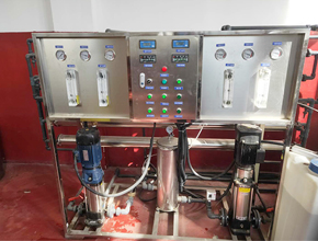 遼寧省朝陽市某生物制藥廠安裝雙極反滲透水處理設(shè)備